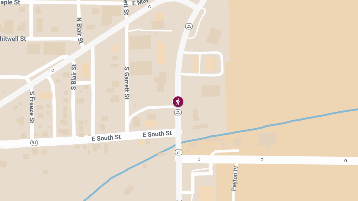 Pedestrian Injured in Auto Crash on MO 25 Near Aquilla