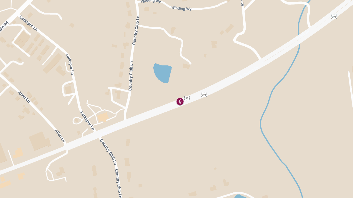 Pedestrian Injured in Crash on E. Stuart Dr Near Larkspur Ln