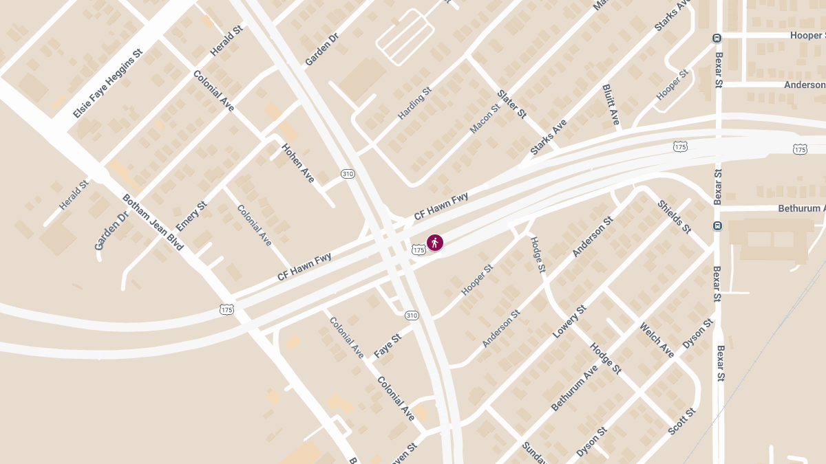 Pedestrian Killed in Crash on U.S. 175 Near 2nd Ave and Bruton Rd