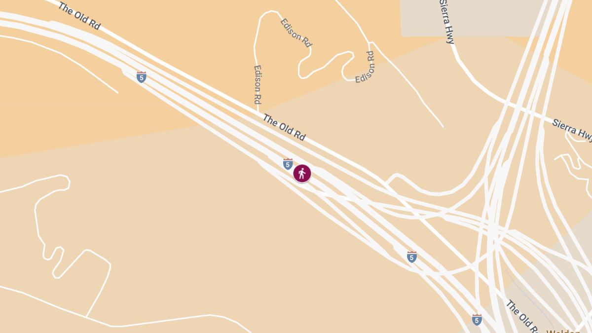 Pedestrian Struck by Semi-Truck on I-5 Near SR-14