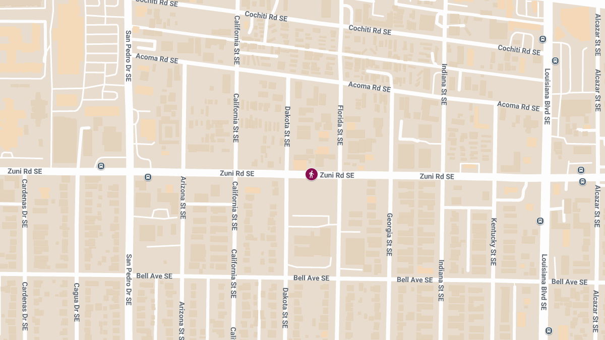 Pedestrian Struck in Hit-and-Run Crash on Zuni Rd SE
