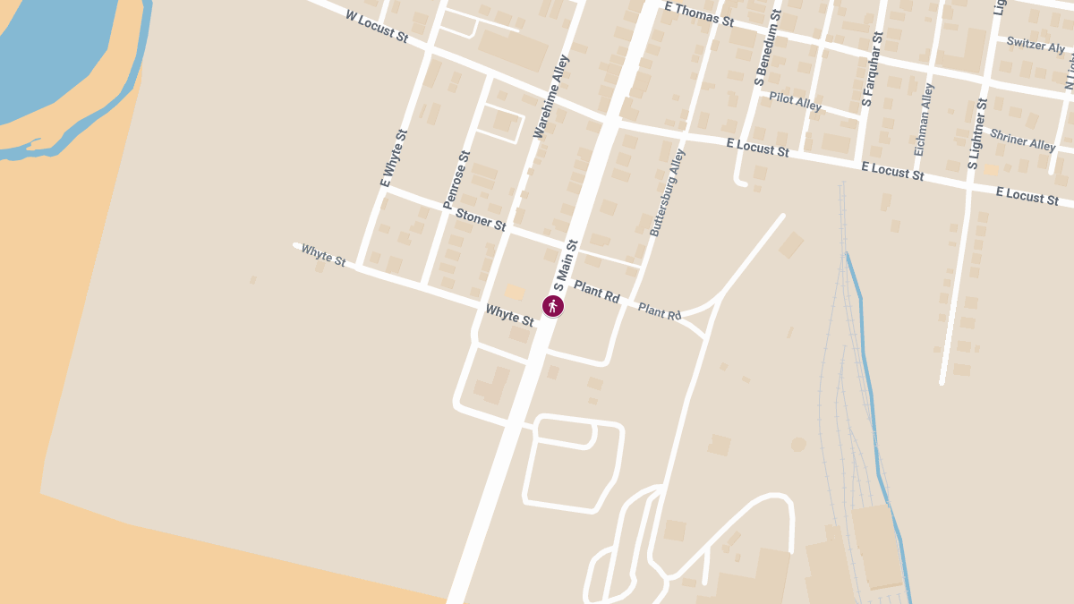 Pedestrian Struck on S Main St in Carroll County