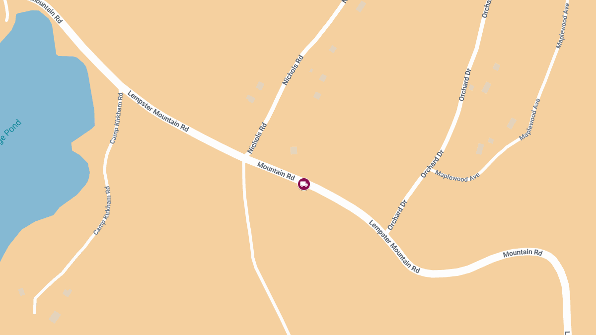Propane Truck Rollover on Mountain Rd Causes Road Closure