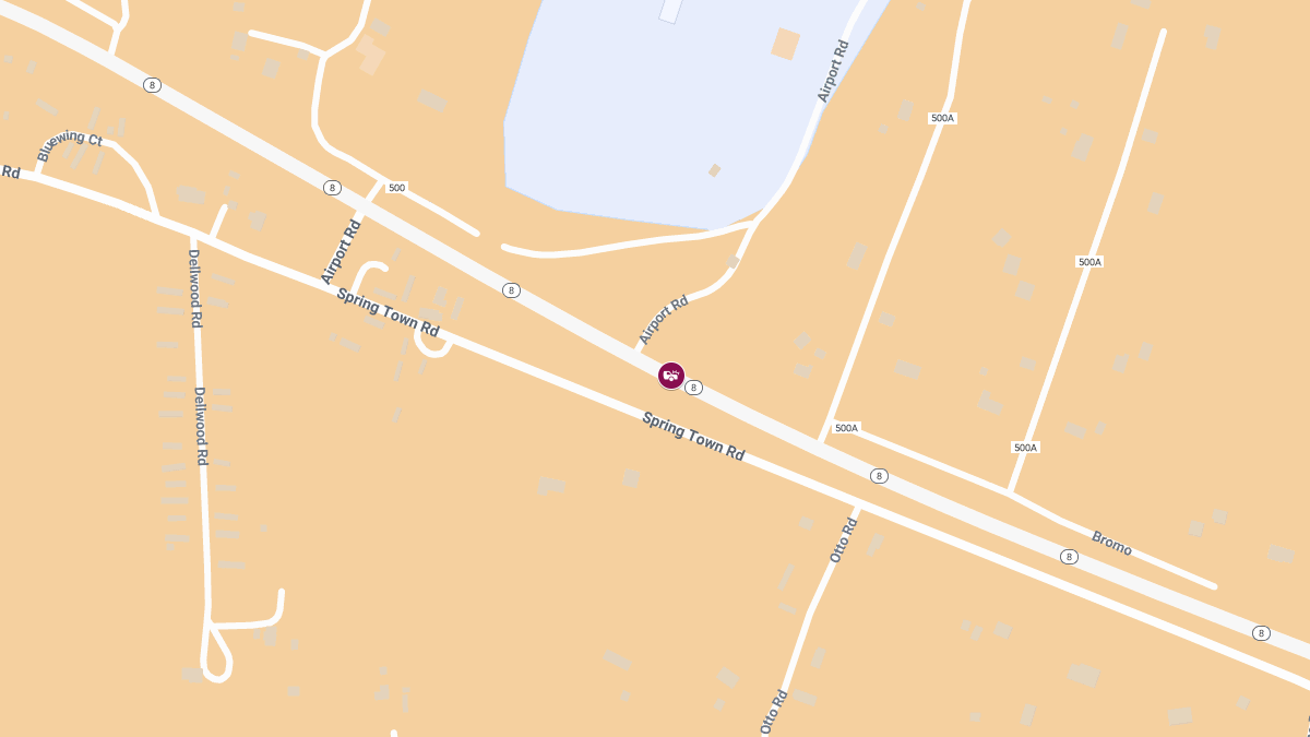 Rear-End Collision on MO-8 Near Airport Rd Injures One