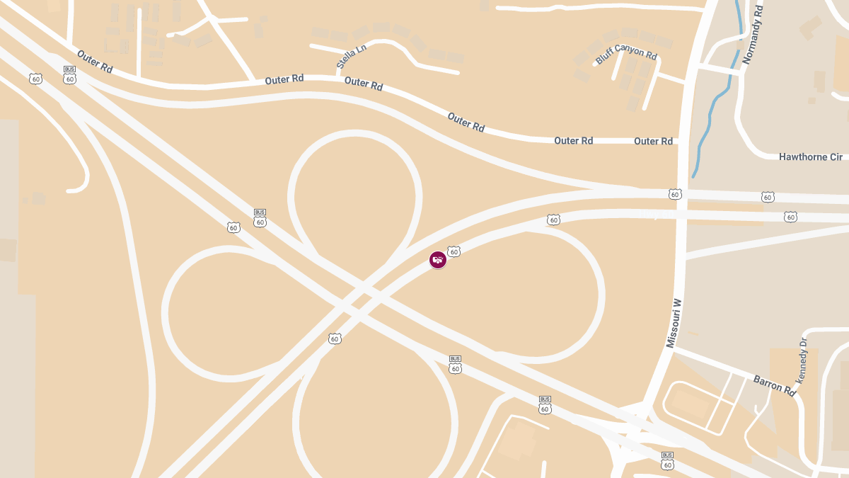 Rear-End Crash on US-60 Injures One