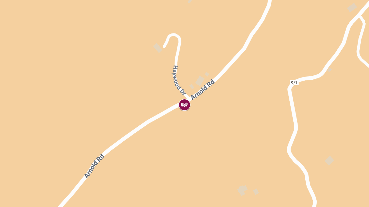 Rollover Crash on Haywood Rd Reported with Entrapment