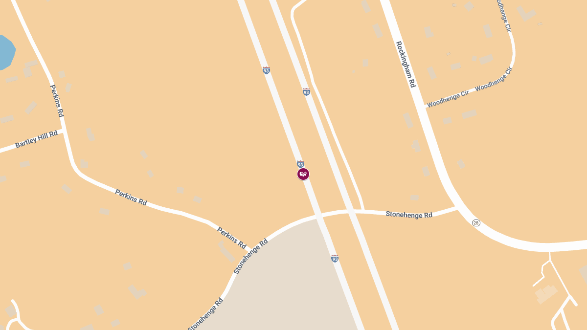 Rollover Crash on I-93 SB Between Exits 5 & 4