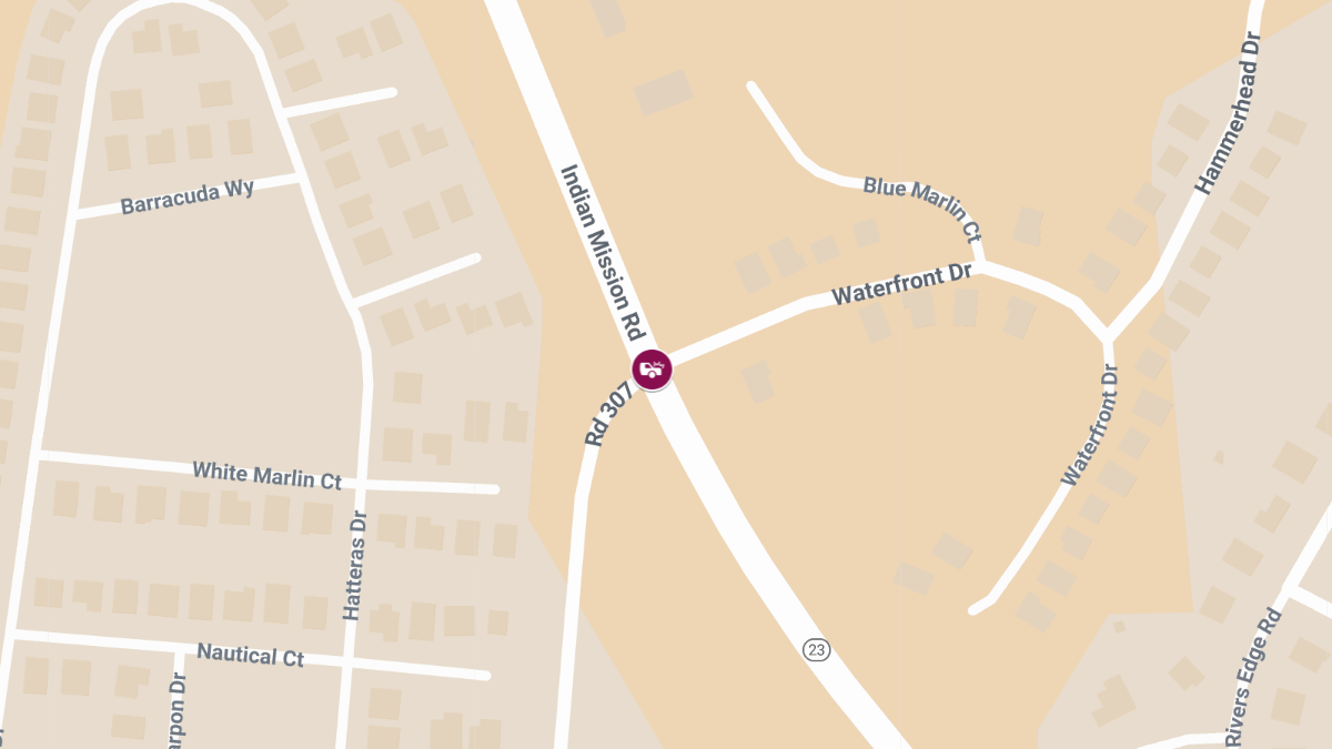 Serious Crash With Entrapment at Waterfront Dr & Indian Mission Rd