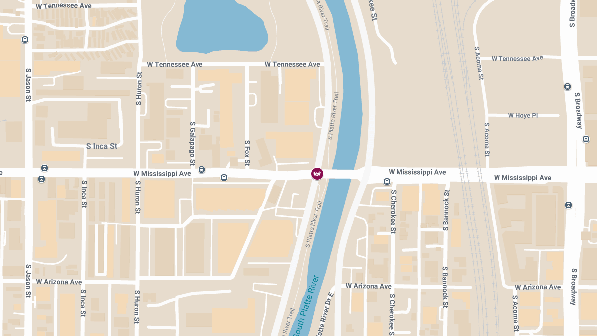 Serious Injury Crash at Mississippi Ave & Platte River Dr