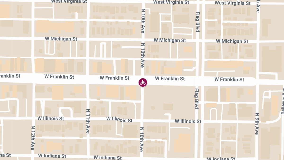 Serious Motorcycle Accident at W Franklin St & N 10th Ave Leads to Injuries