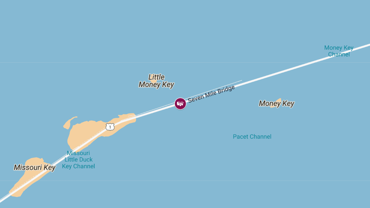 Three Airlifted After Head-On Crash on Seven Mile Bridge