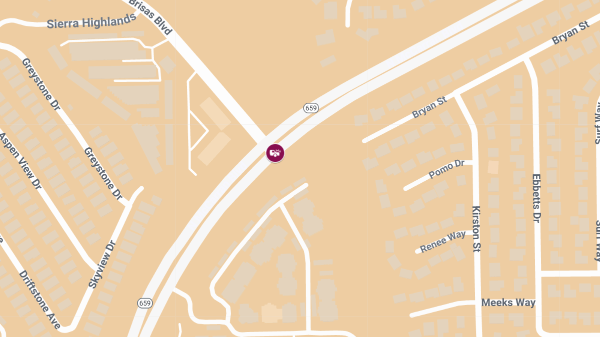 Three Injured in Collision at McCarran Blvd & Las Brisas