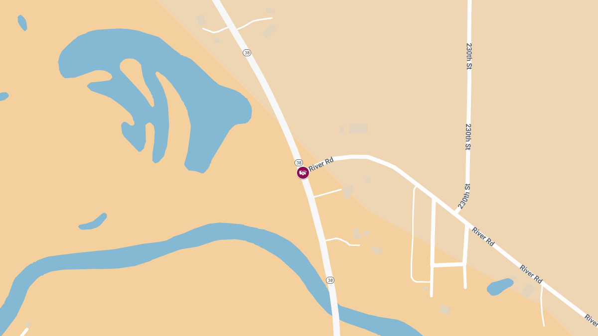 Three Injured in Crash on IA 38 & River Rd