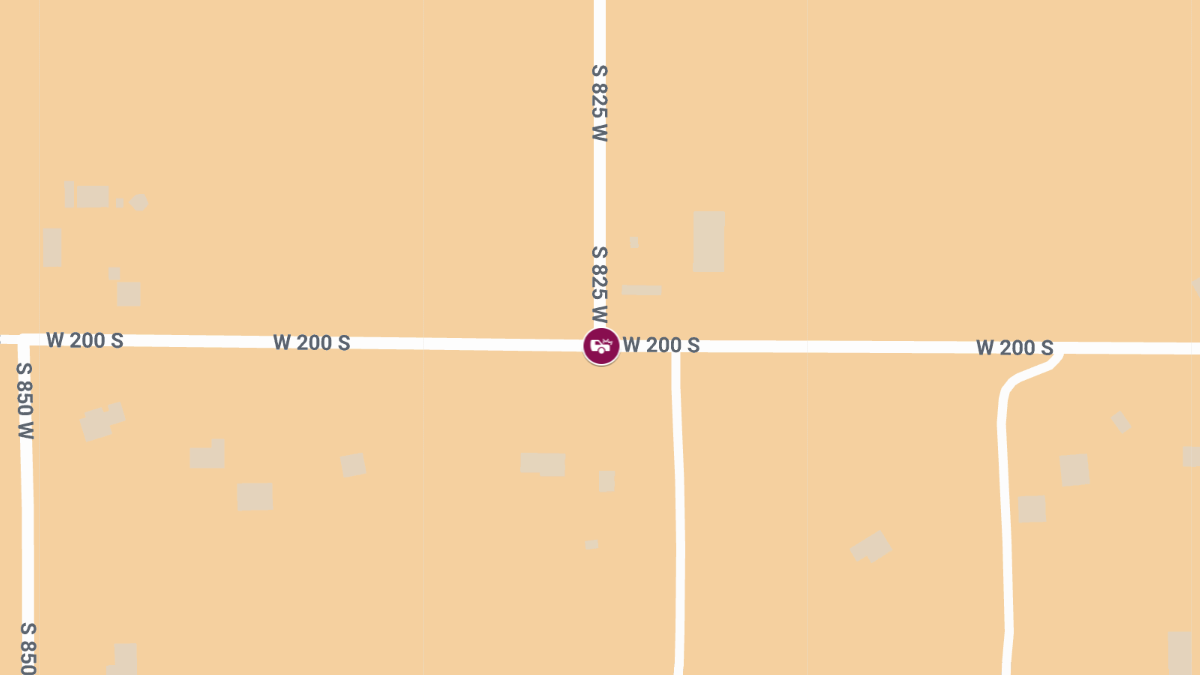 Three Injured in Serious Crash at 825W & 200S