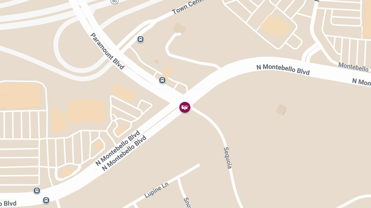 Three-Vehicle Crash at Paramount Blvd & N Montebello Blvd Causes Injuries