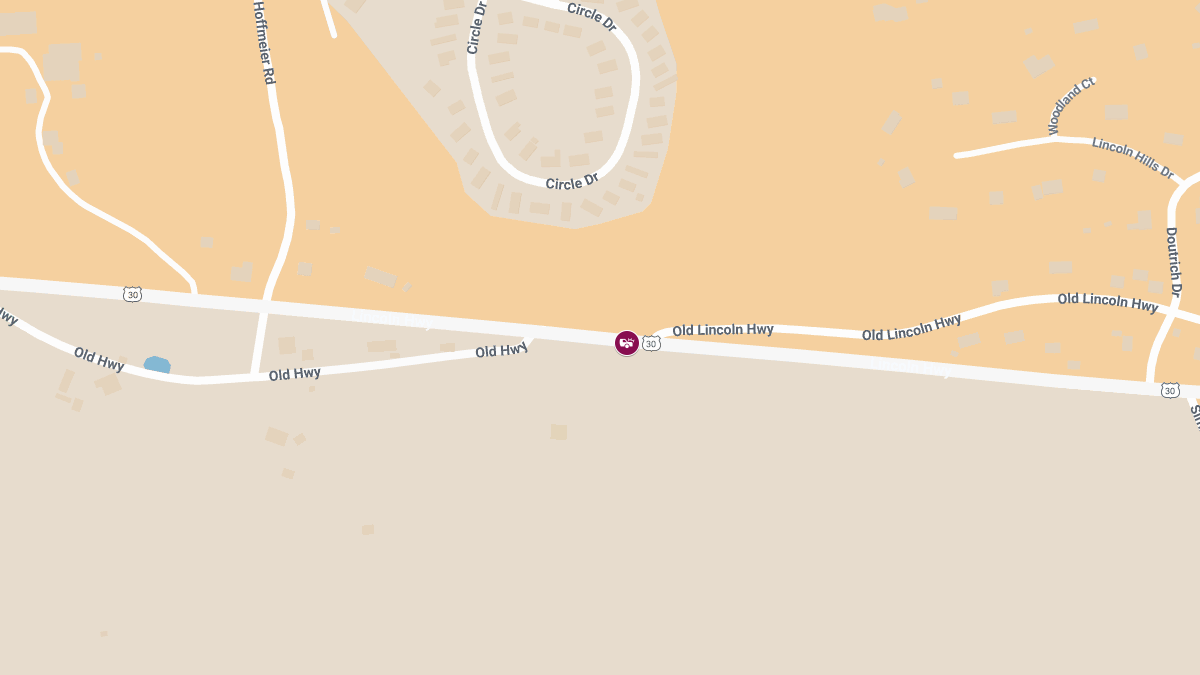 Three-Vehicle Crash on W Lincoln Hwy Leaves One Injured