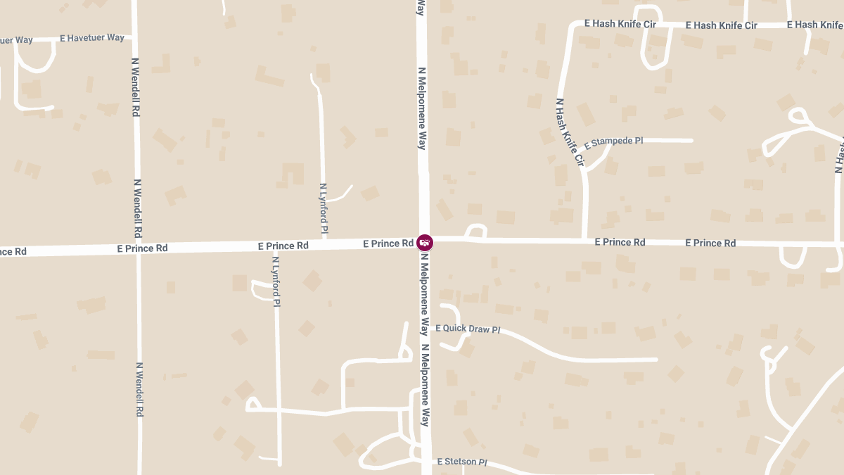 Traffic Accident With Injuries on N Melpomene Way at E Prince Rd
