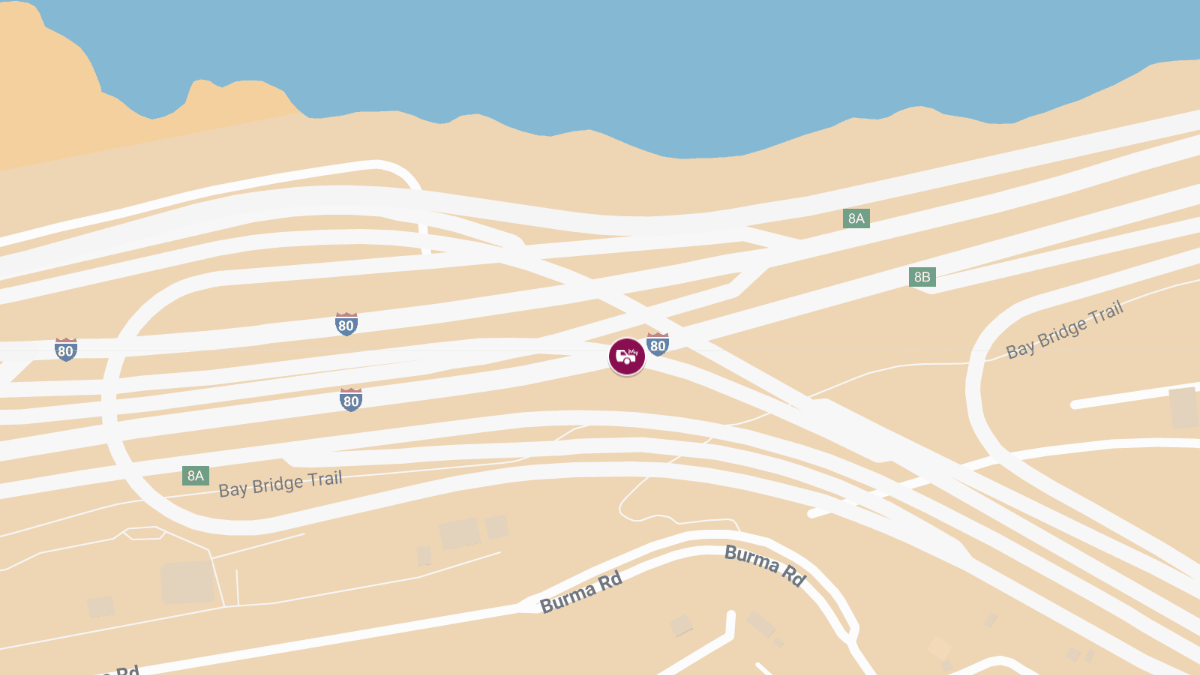 Traffic Collision on I-80 West at W Grand Ave Causes Injuries