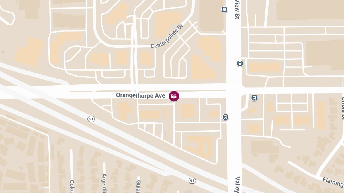 Traffic Collision with Injuries at 5960 Orangethorpe Ave