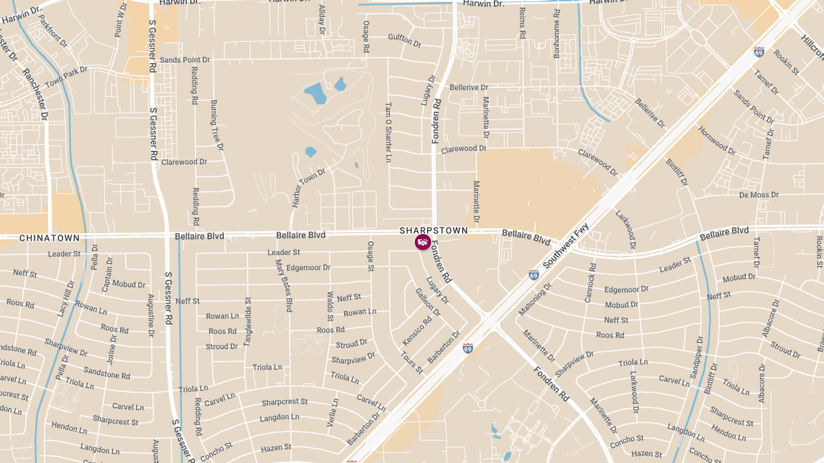 Traffic Collision with Injuries in Sharpstown
