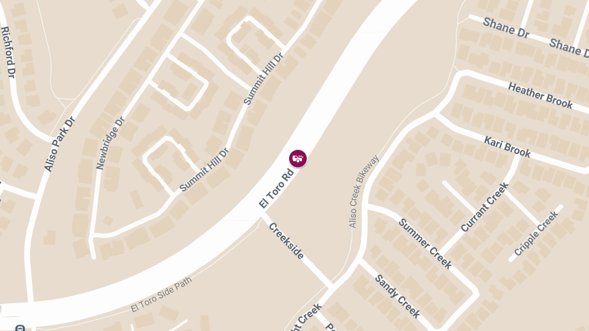 Traffic Collision with Injuries on El Toro Rd