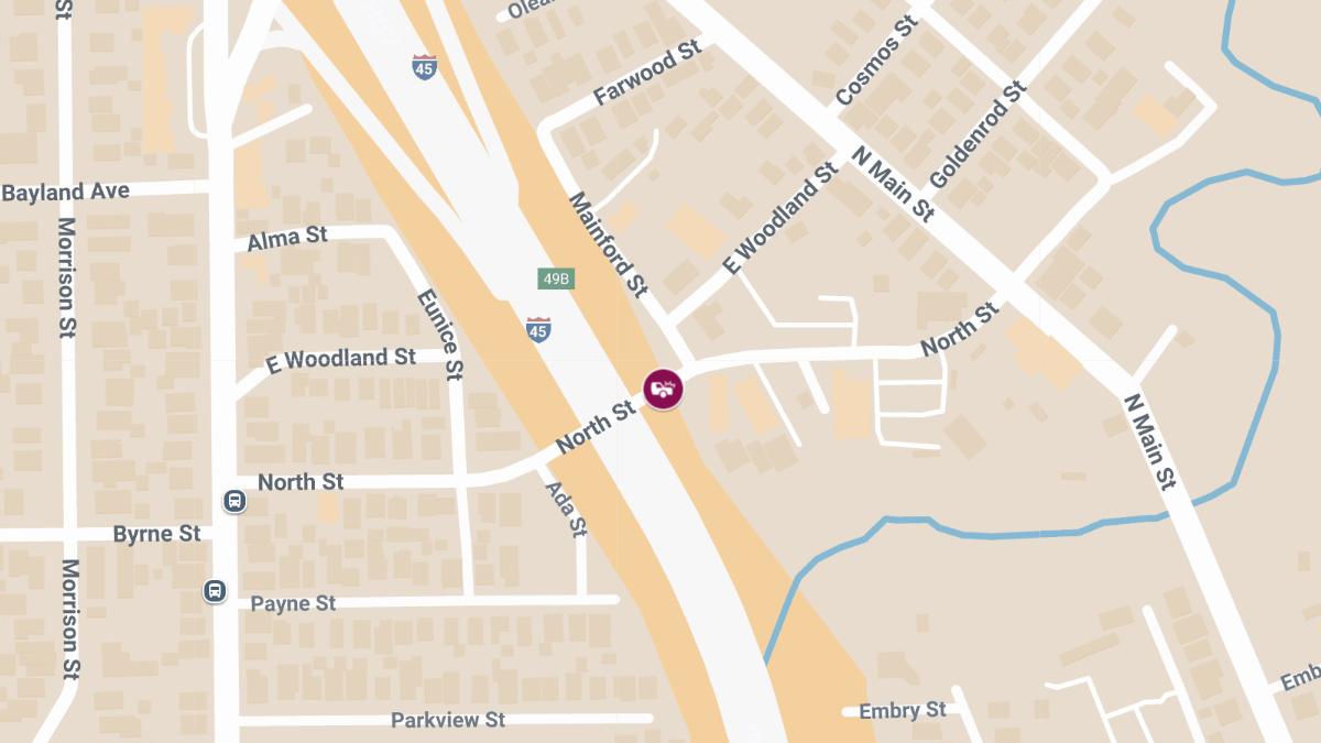 Traffic Crash on I-45 N & North St Leads to Injuries