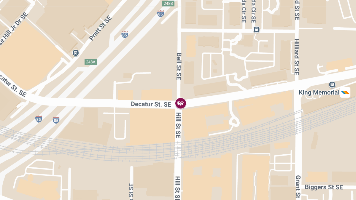 Traffic Crash with Injuries at 418 Decatur St SE