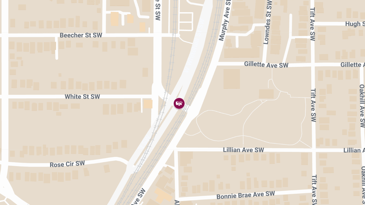 Traffic Crash with Injuries at Lee St SW & W Whitehall St SW