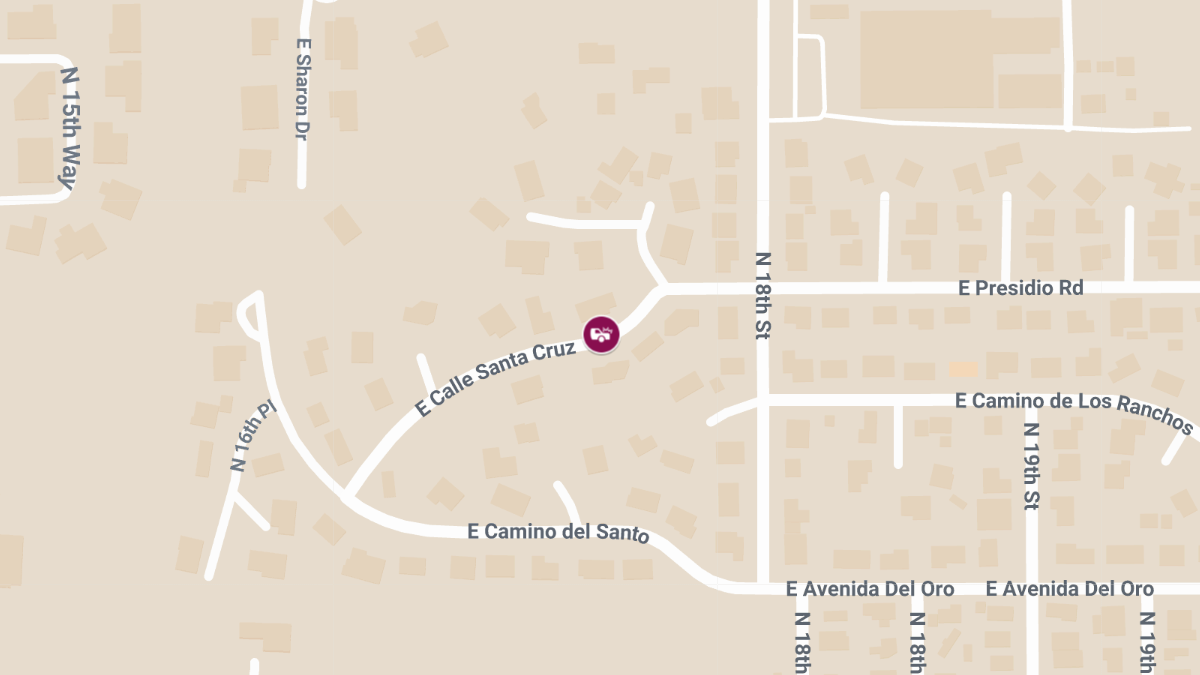 Traffic Incident with Possible Injuries Reported in Santa Cruz/Avra Valley