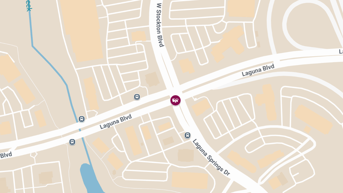 Two-Car Collision at Laguna Blvd & Laguna Springs Dr Leads to Injuries