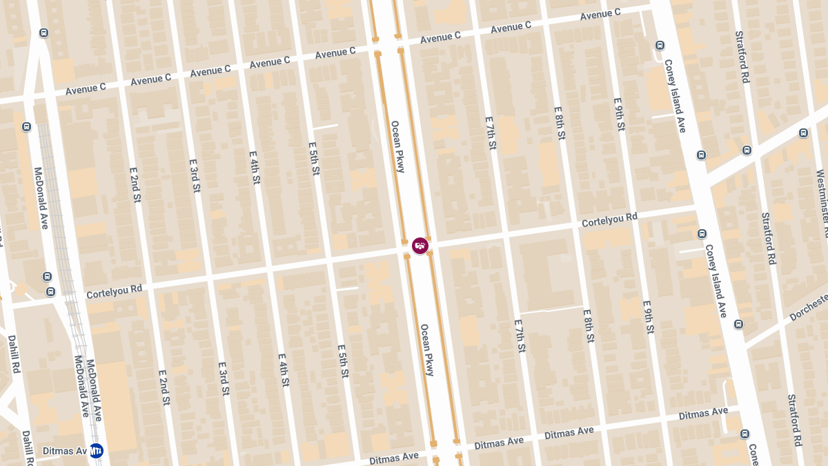 Two Hospitalized After Crash at Cortelyou Rd & Ocean Pkwy