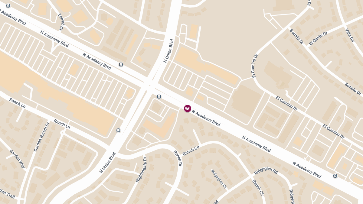 Two Hospitalized After Head-On Collision on N Academy Blvd
