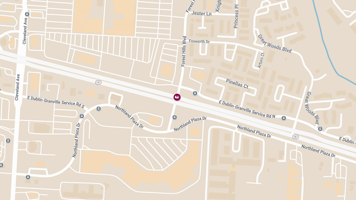 Two Injured in Crash at Forest Hills Blvd & E Dublin Granville Rd