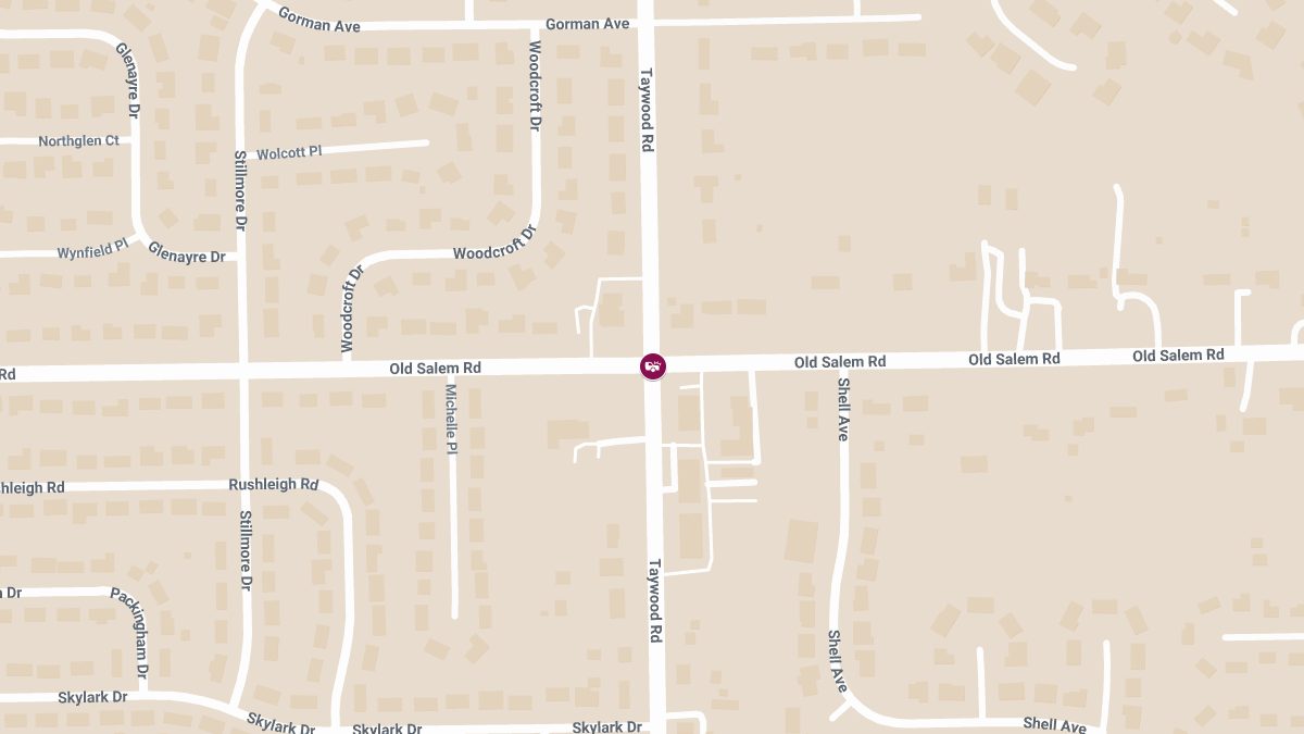 Two Injured in Rollover Crash at Old Salem Rd & Taywood Rd