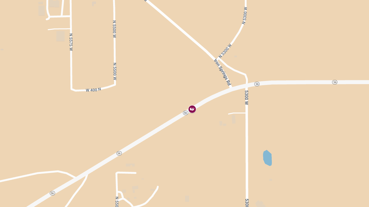 Two Injured in Serious Crash on SR-56 Near Iron Springs Rd