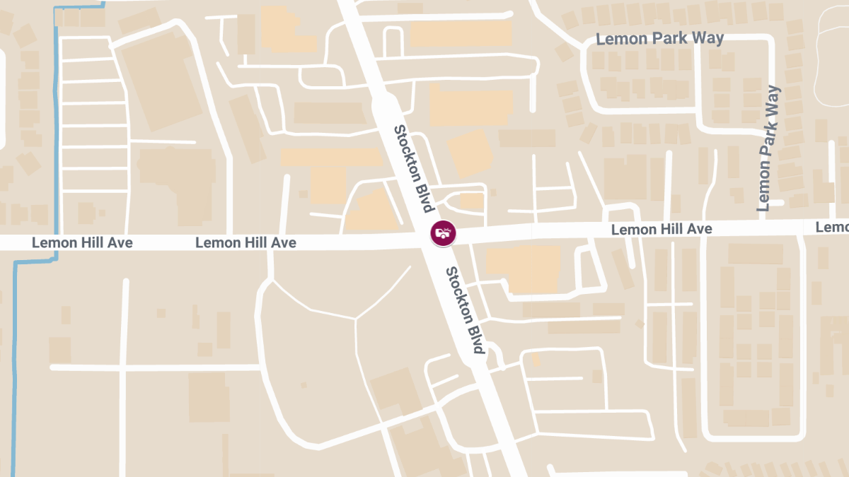 Two Juveniles Injured in Two-Car Crash on Stockton Blvd