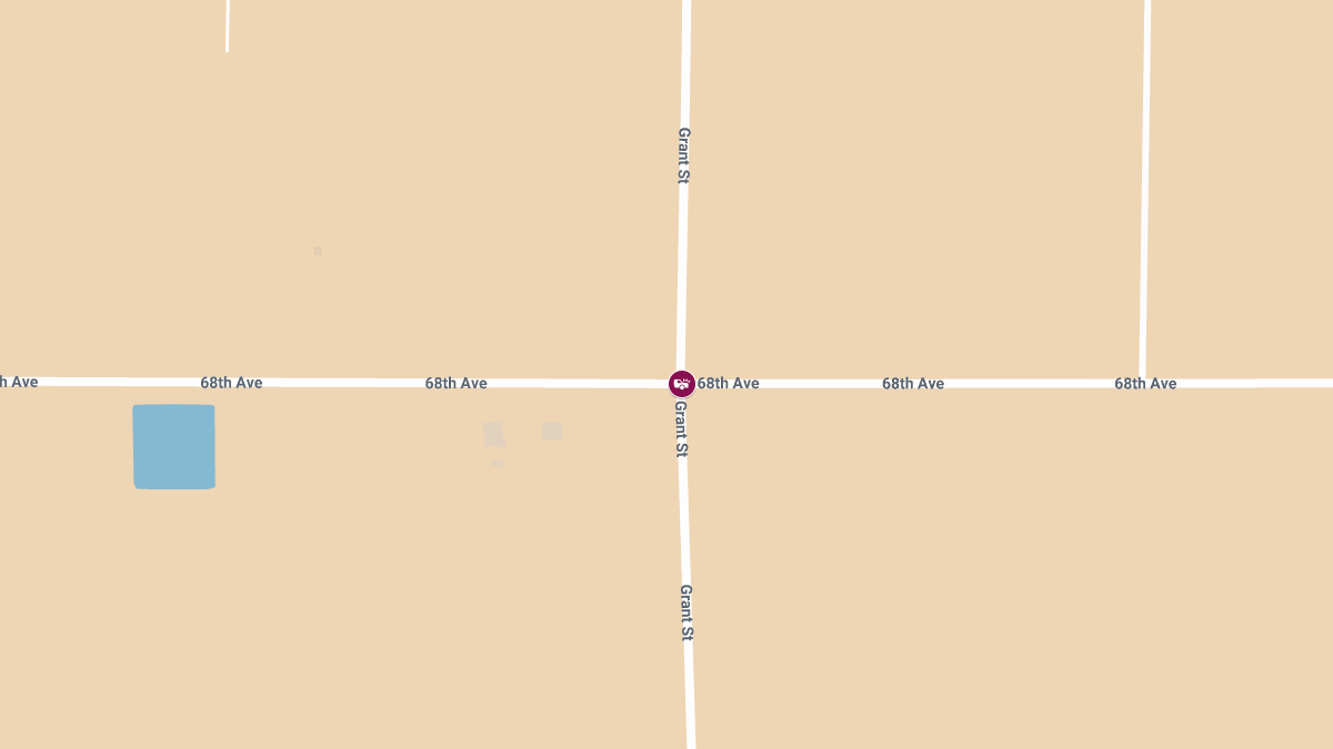 Two Killed in Collision at 68th Ave & Grant St