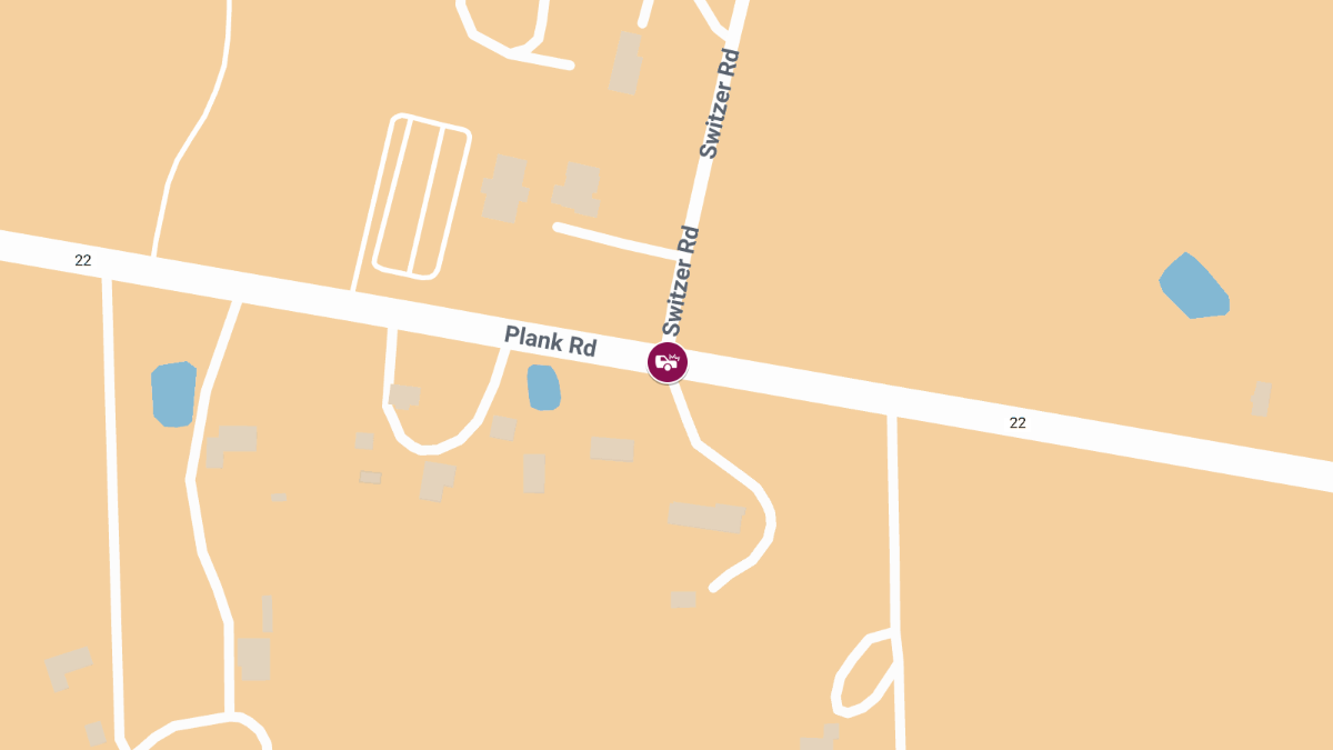 Two Killed in Crash on Plank Rd Near Switzer Rd