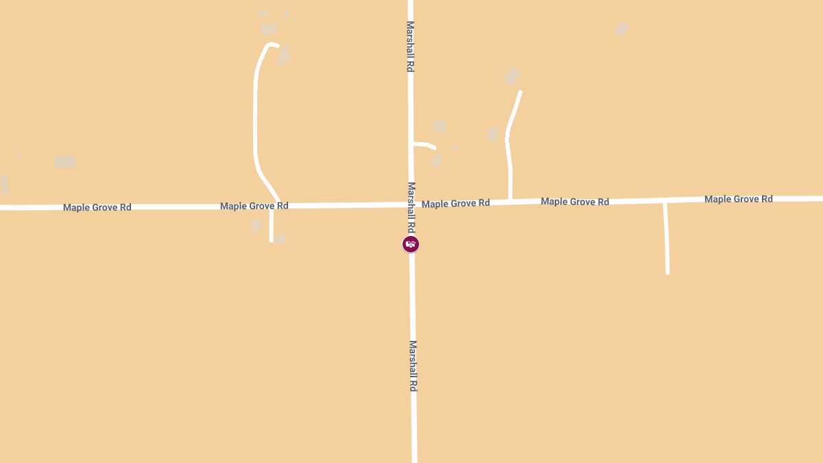 Two Killed in Vehicle Crash on Marshall Rd