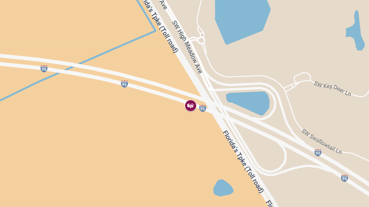 Two Killed in Wrong-Way Crash on I-95 in Martin County