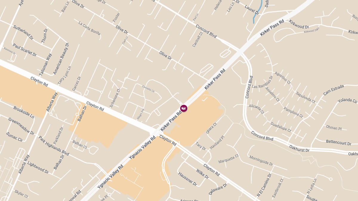 Two Killed in Wrong-Way Crash on Kirker Pass Rd Near Hess