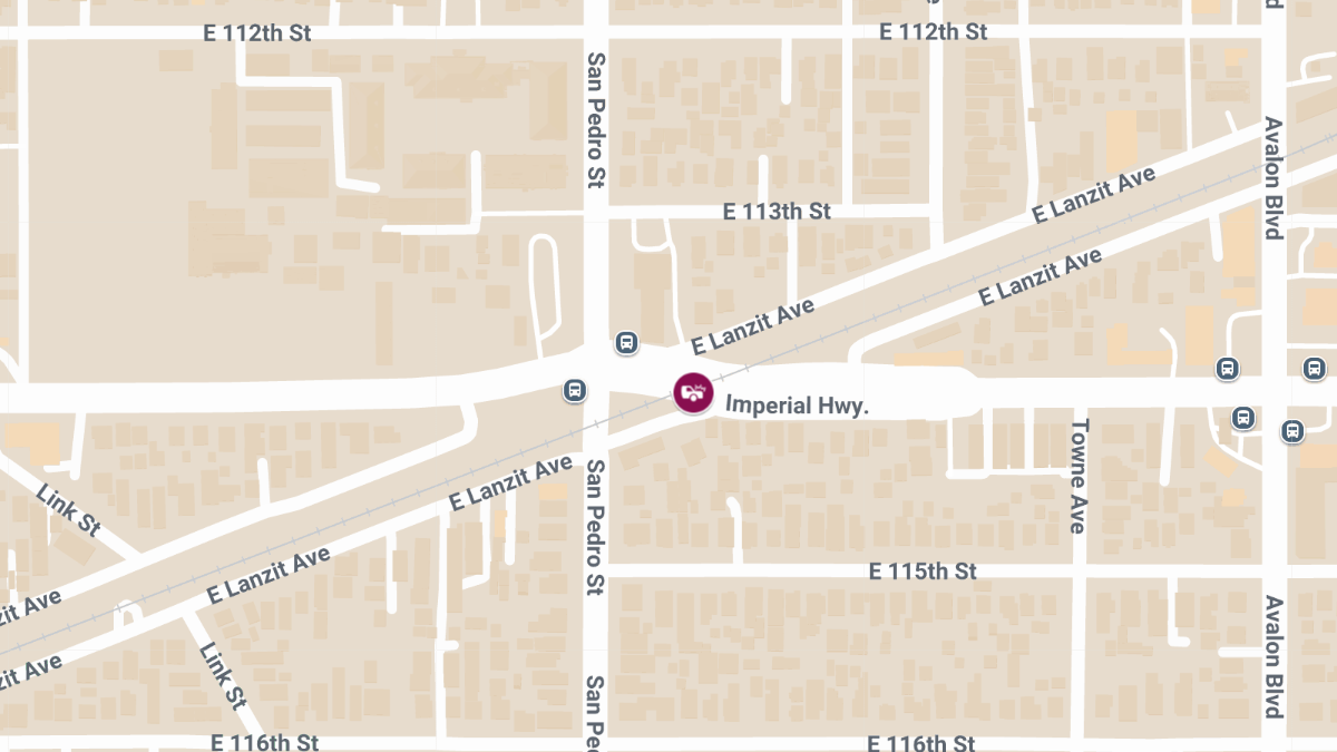 Two-Vehicle Collision with Injuries on E Imperial Hwy