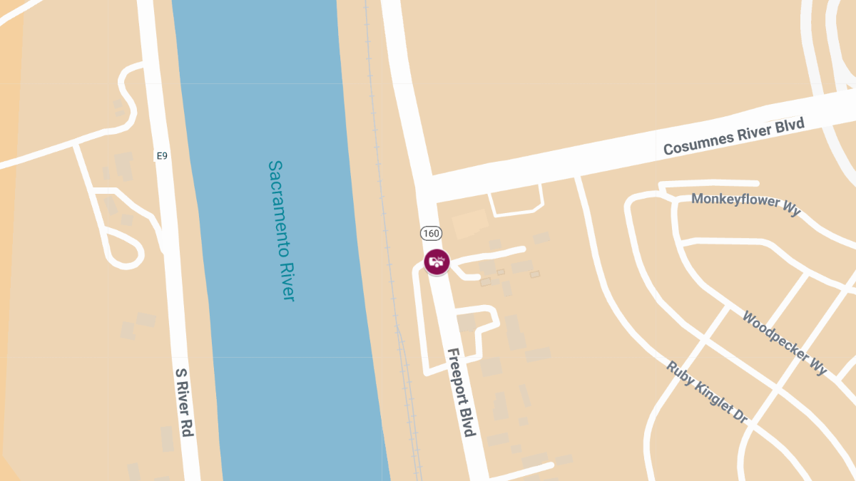 Two-Vehicle Collision with Injuries on SR-160