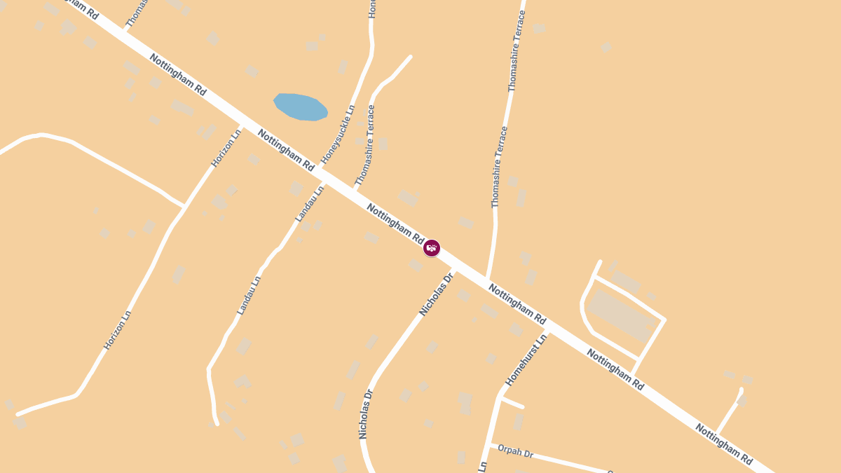 Two-Vehicle Crash With Injuries on Nottingham Rd