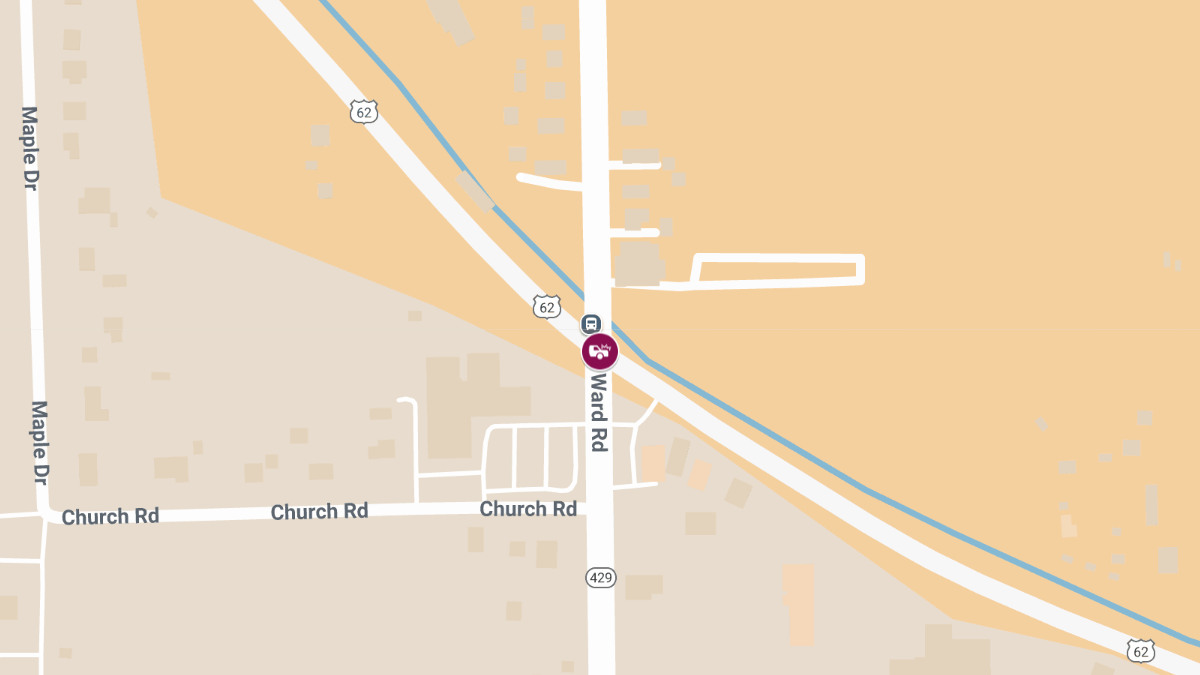 Two-Vehicle Crash at Niagara Falls Blvd & Ward Rd