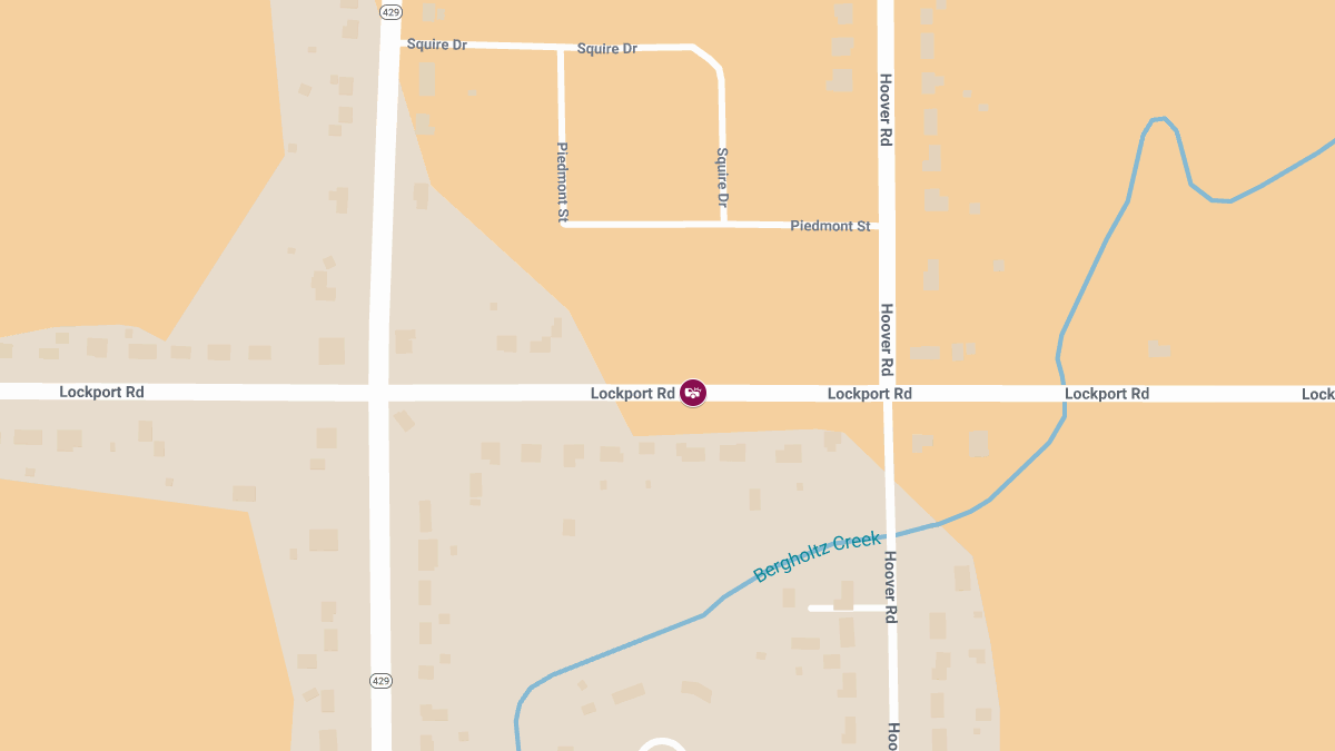Two-Vehicle Crash on Lockport Rd with Injuries