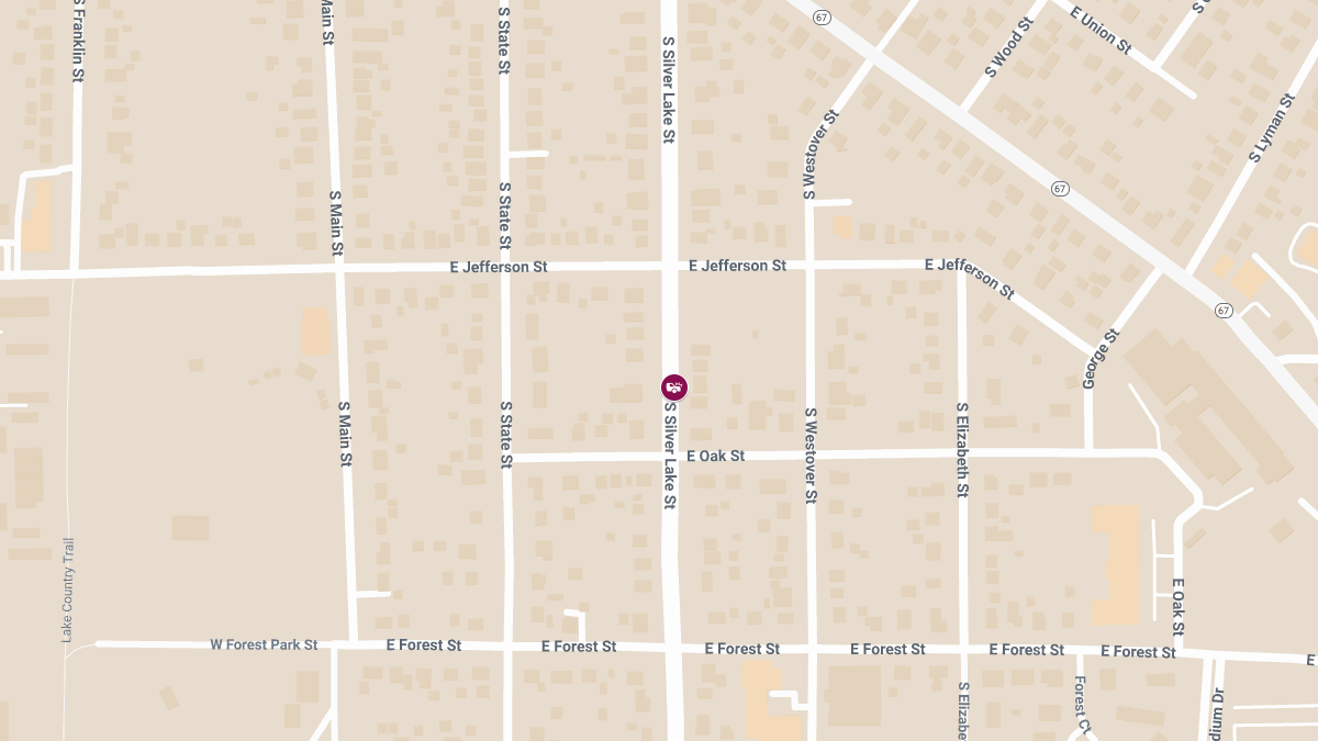 Two-Vehicle Crash on S Silver Lake St Injures One