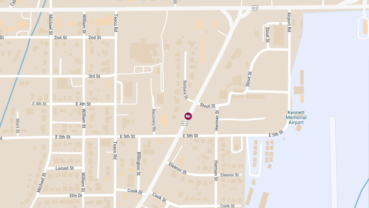 Two-Vehicle Crash on US 412 Injures One