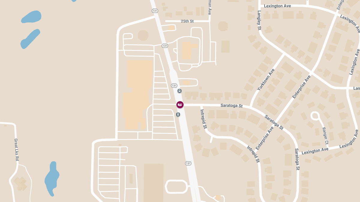 Two-Vehicle Crash with Injuries at N Green Bay Rd & Saratoga St