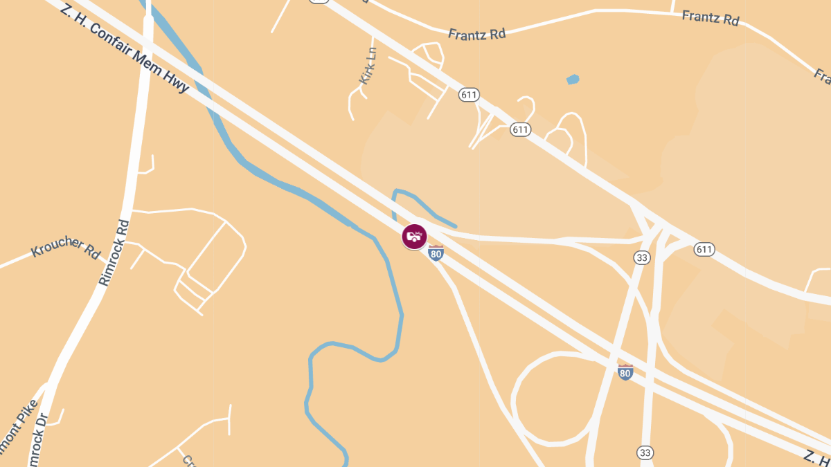 Two-Vehicle Crash with Injuries on I-80 WB MM 302.6